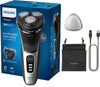 Philips Wet & Dry Electric Shaver Series 3000 with 5D Flex & Pivot heads, Travel Pouch and Pop-up trimmer– S3244/12
