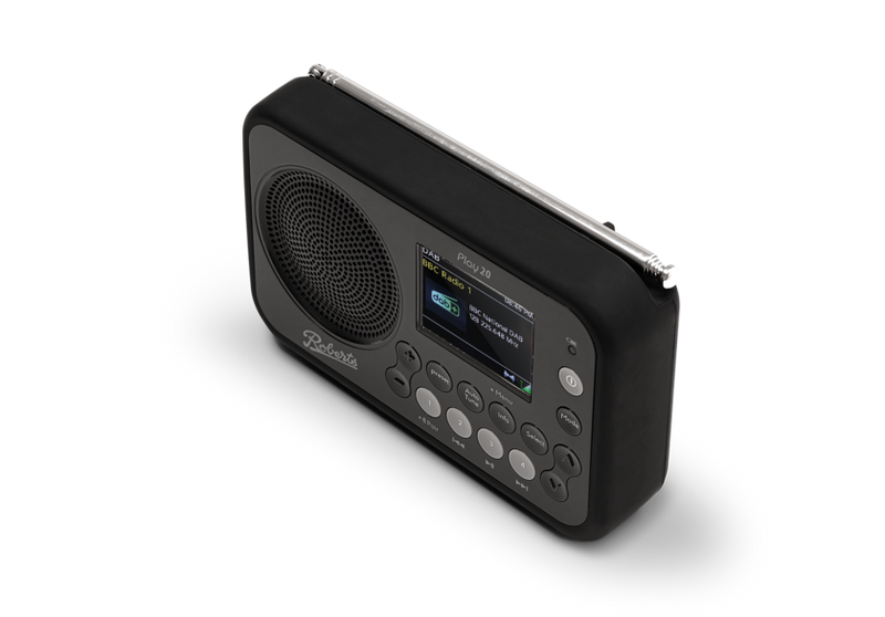 Roberts PLAY20 Compact and Portable DAB/DAB+/FM Digital Radio