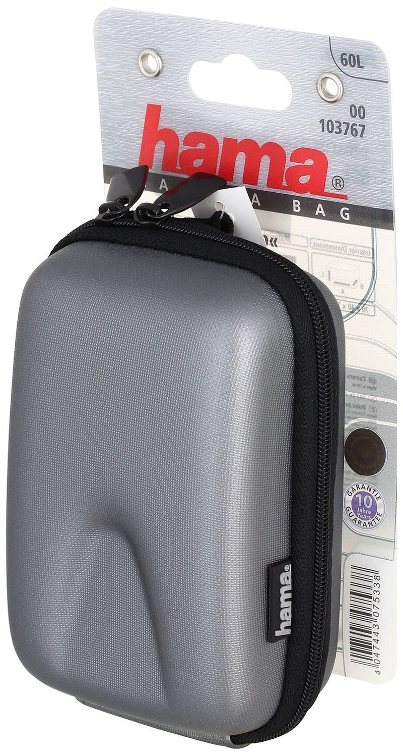 Hama Hardcase Thumb 60 H Camera Bag for Digital Camera - Silver