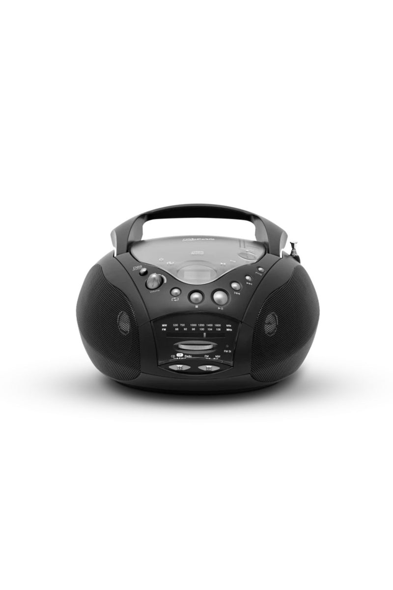 Roberts CD9959 Portable FM/AM Boombox Radio - Black