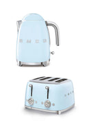 Smeg Bundle Set TSF03 4-Slice Toaster & KLF03 Kettle Bundle Set