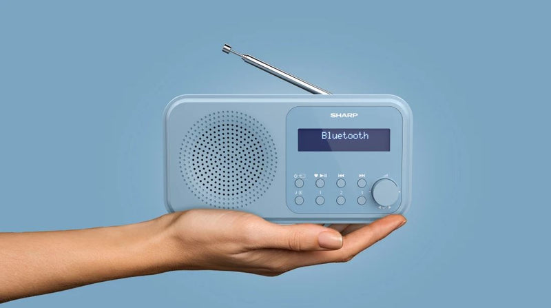 SHARP Tokyo DR-P420 Portable DAB+/FM Bluetooth Digital Clock Radio
