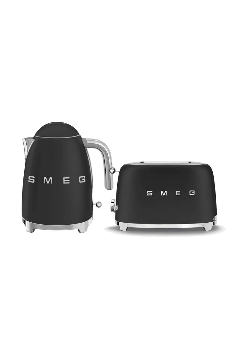 Smeg Matte Bundle Set KLF03 Kettle & TSF01 2 Slice Toaster