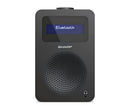 SHARP DR-430 Digital Radio DAB/DAB+/FM with Bluetooth 5.0, Dual Alarm and LCD Display