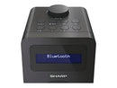 SHARP DR-430 Digital Radio DAB/DAB+/FM with Bluetooth 5.0, Dual Alarm and LCD Display