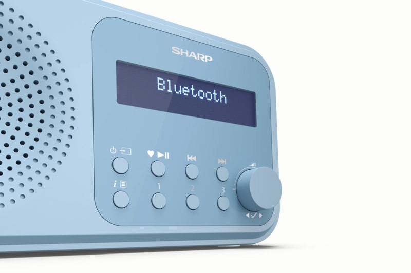 SHARP Tokyo DR-P420 Portable DAB+/FM Bluetooth Digital Clock Radio