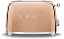 Smeg TSF01 2 Slice Toaster + TSSR01 2-Sandwich Racks Bundle