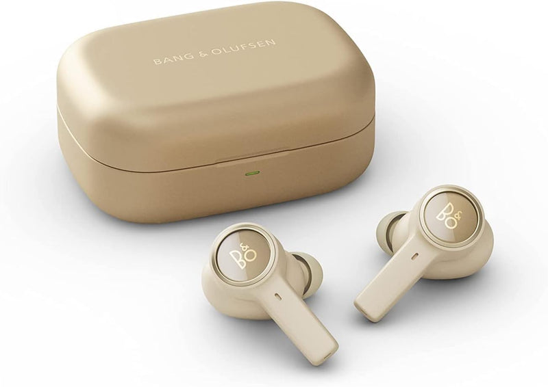 Bang & Olufsen Beoplay EX -  Active Noise Cancelling IP57 Waterproof Wireless Bluetooth Earphones with Microphone - Gold Tone