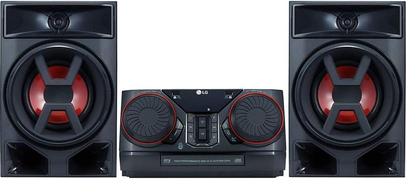 LG XBOOM CK43 Mini Hi-Fi System 300 Watt – Free Gift RRP £15!