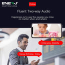 ENER-J Indoor Security Camera System Wireless with Motion Sensor, Night Vision, 360 Degree Pan Tilt Zoom, 720P
