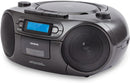 Aiwa BBTC-550BK Portable Radio with CD Bluetooth and USB Cassette Recorder - Black