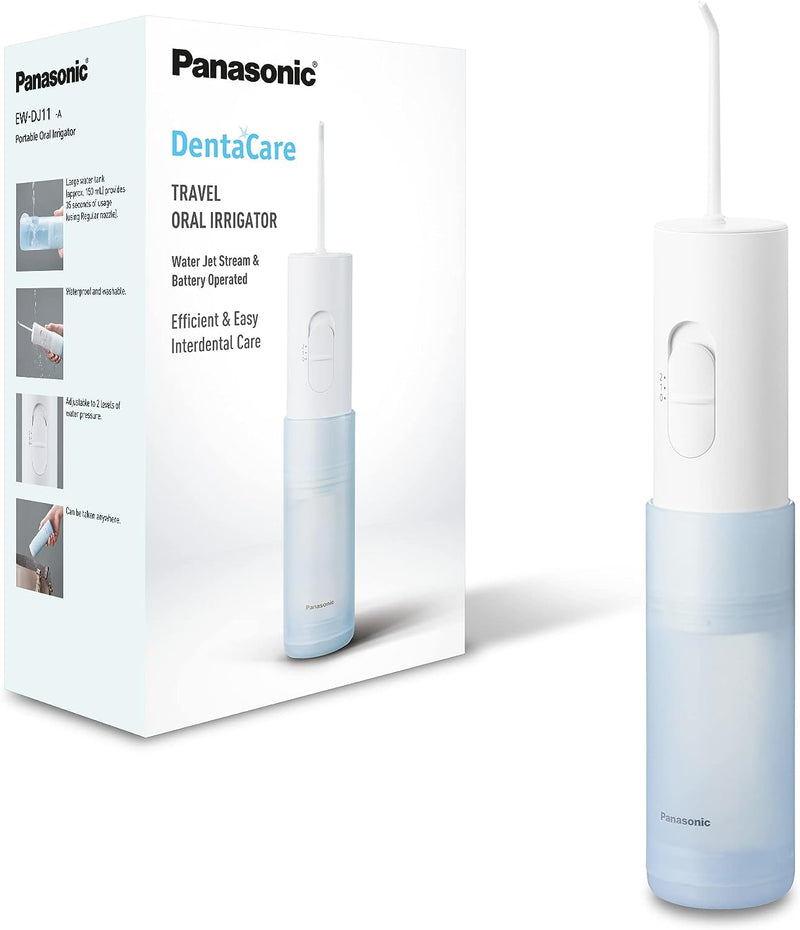 Panasonic EW-DJ11 Cordless Compact & Portable Water Flossers for Teeth