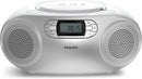 Philips CD Soundmachine TAZ2000, Bluetooth CD FM USB Black - Boombox