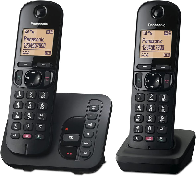 Panasonic KX-TGC262 Cordless Phone - Twin Handsets