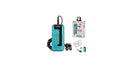 Aiwa R-22TQ Micro Pocket radio with Stereo headphones, Compact size, Clamping clip, MW/FM stereo, Analog ETS -Metallic Teal - UK Model