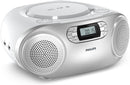 Philips CD Soundmachine TAZ2000, Bluetooth CD FM USB Black - Boombox