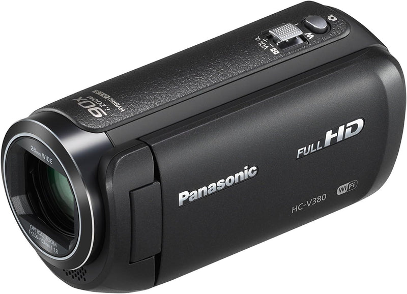 Panasonic HC-V380EB-K Full-HD Handheld Video Camera with 50x Optical Zoom