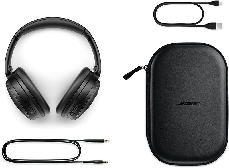 BOSE QuietComfort 45 Wireless Bluetooth Noise-Cancelling Headphones - Black