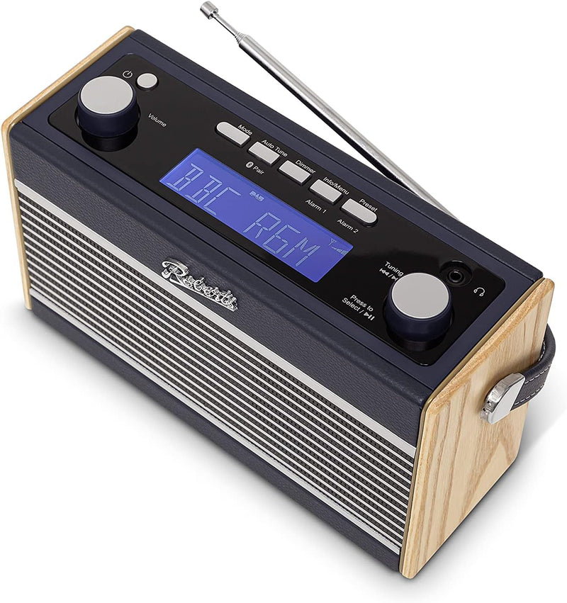 Roberts Rambler BT Stereo Bluetooth DAB/DAB+/FM Radio - Free Gift RRP £15!