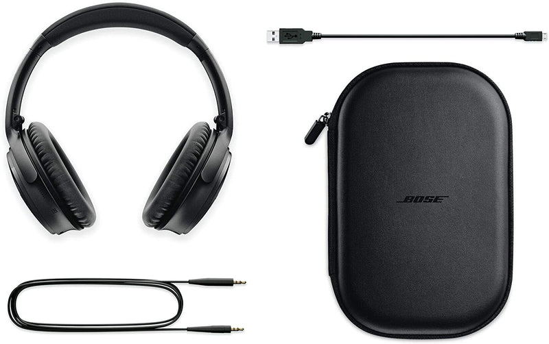 Bose QuietComfort 35 II Wireless Headphones with Google Assistant - Black