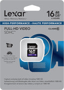 Lexar 16GB SDHC Full-HD Video Card