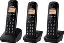 Panasonic KX-TGC413EB Digital Cordless Phone With Triple Handsets