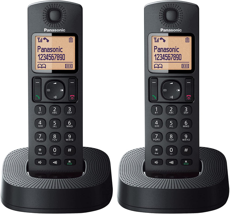 Panasonic KX-TGC312EB Digital Cordless Phone with Nuisance Call Blocker - Twin (minor box damage only)