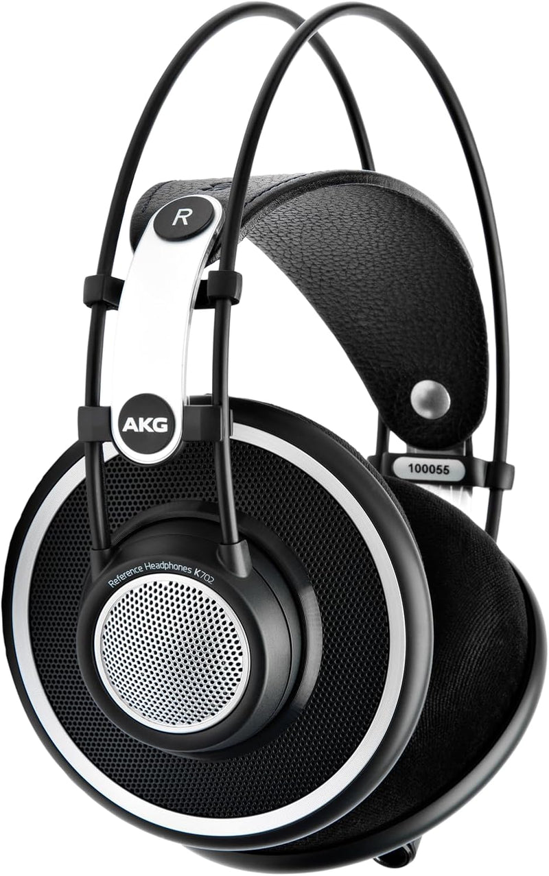 AKG K702 Open-Back Over-Ear Premium Studio Headphones - Free Gift RRP £15!