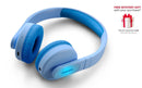 Philips TAK4206 Kids Wireless Bluetooth On-ear Headphones - Free Gift RRP £10!