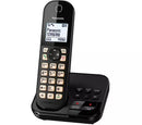 Panasonic KX-TGC460EB Single Cordless Phone Answer Machine - Box Damage