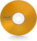 Maxell DVD+R 4.7 GB 16X 120 Min Video - Matt Silver (100 Disk - Shrink Wrapped)