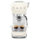 Smeg ECF02 Espresso Machine + ECTS01 Coffee Tamper Bundle