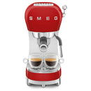 Smeg ECF02 Espresso Machine + ECTS01 Coffee Tamper Bundle