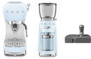 Smeg ECF02 Espresso Machine + CGF11 Coffee Grinder + ECTS01 Coffee Tamping Bundle