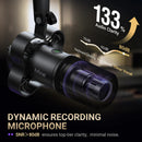 FIFINE K688NEO USB/XLR Dynamic Microphone – Cardioid Podcast, Streaming and Recording Microphone