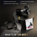 FIFINE K688NEO USB/XLR Dynamic Microphone – Cardioid Podcast, Streaming and Recording Microphone