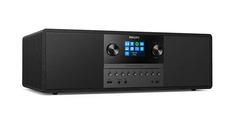 Philips Music System with Internet Radio, DAB+, Bluetooth, CD, USB, and Spotify Connect