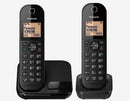 Panasonic KX-TGC412EB Digital Cordless Phone With Twin Handsets