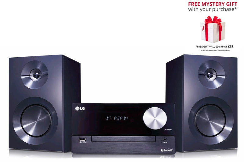 LG CM2460DAB Micro Hi-Fi Audio System - Free Gift RRP £15!