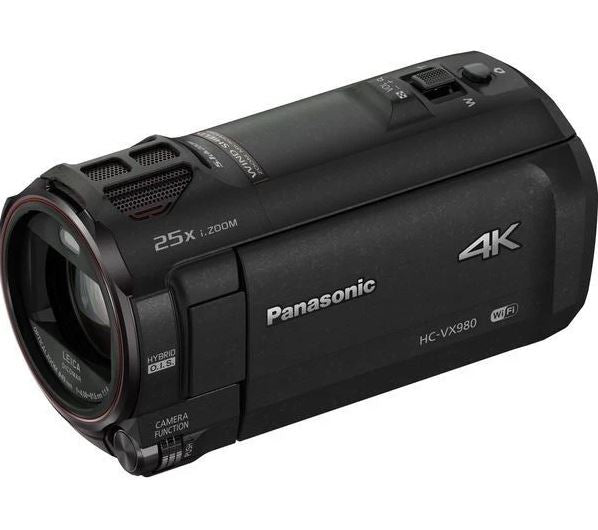 Panasonic HC-VX980EB-K 4K Camcorder with LEICA Dicomar Lens - Black