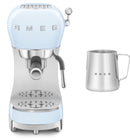 Smeg ECF02 Espresso Machine + CMMJ01 Milk Frothing Jug Bundle