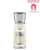 Smeg CGF11 50's Retro Style Coffee Bean Grinder - Free Gift RRP £20!