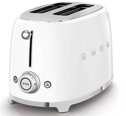 Smeg Retro Bundle | WKF01 Whistling Stovetop Kettle & TSF01 2-Slice Toaster Set