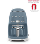 Smeg DCF02 Drip Filter Coffee Machine -  Matte Colour - Free Gift RRP £20!