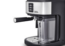 Morphy Richards 172023 Traditional Pump Espresso Coffee Machine and Milk Frother