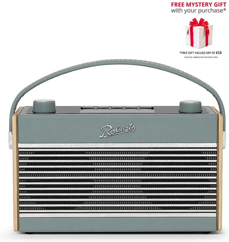 Roberts Rambler BT Stereo Bluetooth DAB/DAB+/FM Radio - Free Gift RRP £15!