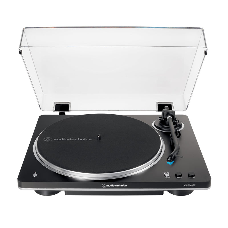 Audio-Technica AT-LP70XBT Fully Automatic Wireless Belt-Drive Bluetooth Turntable - Free Gift RRP 20!
