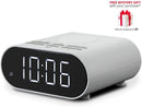 Roberts Ortus Charge White FM RDS Alarm Clock Radio - Free Gift RRP £5!