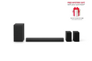 LG US40TR Home Cinema Soundbar with Surround Sound and Rear Black - Free Gift RRP £20!