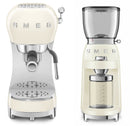Smeg ECF02 Espresso Machine + CGF11 Coffee Grinder + ECTS01 Coffee Tamping Bundle